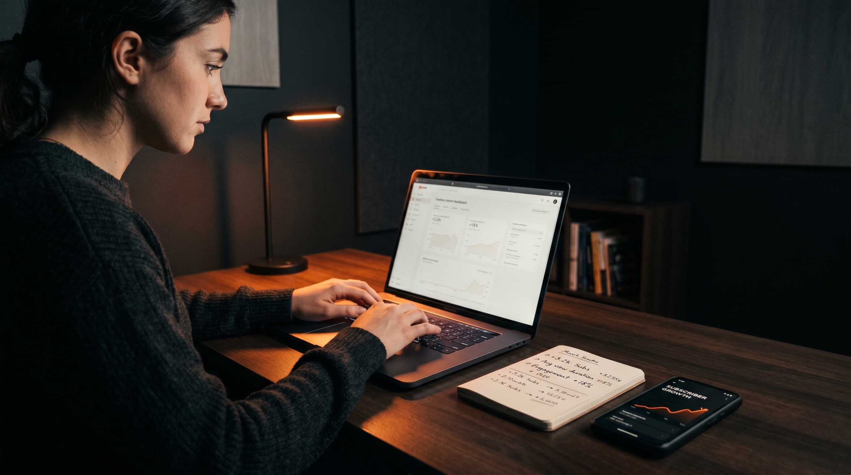 Creator working on app revenue strategy
