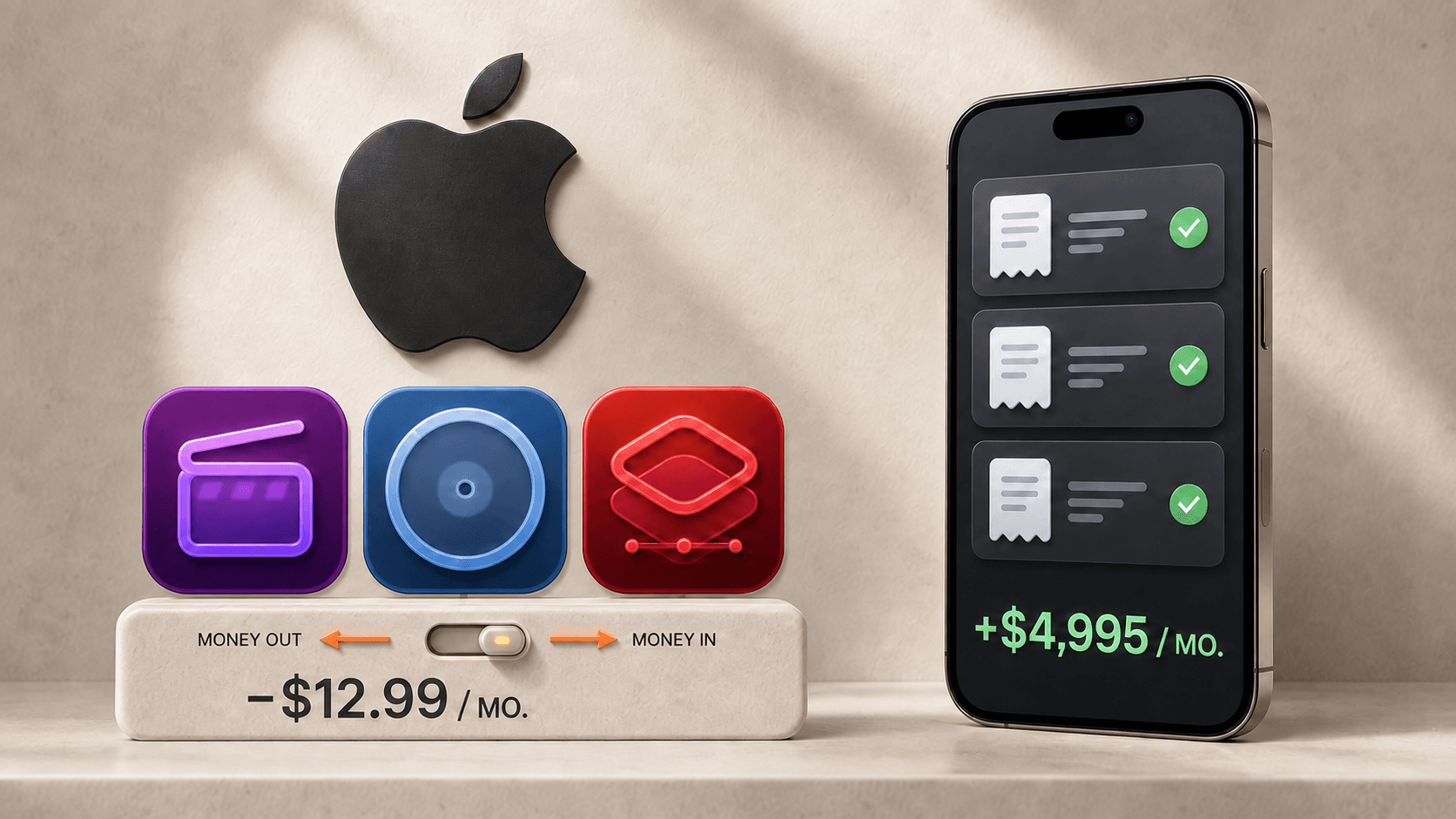 Thumbnail of Apple Creator Studio Costs $13/mo. Own an App Instead.