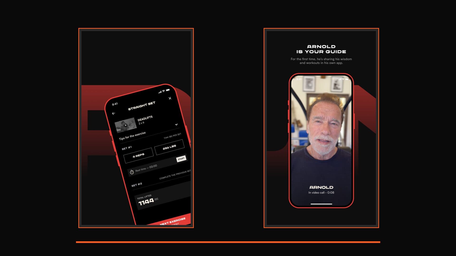 The real Pump Club app pairs workout tracking with direct guidance from Arnold