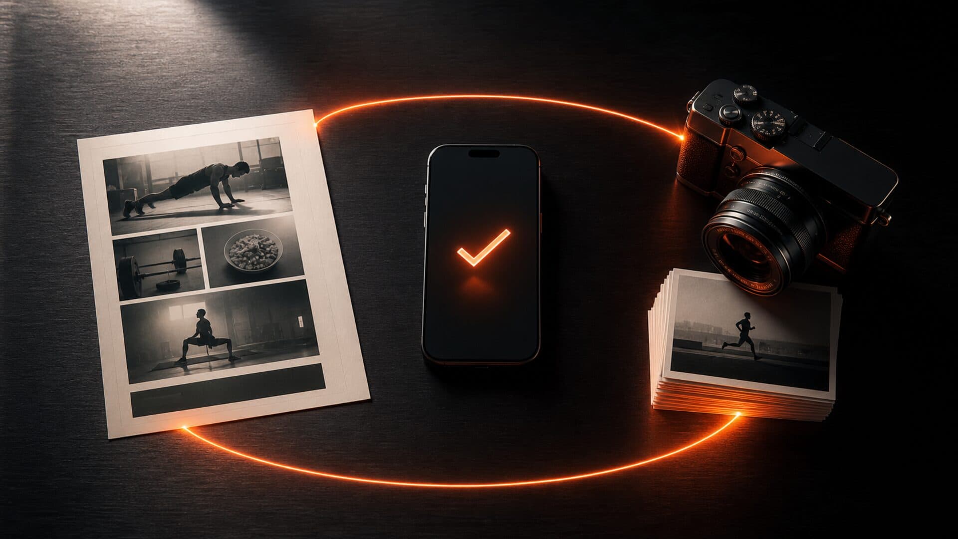 A product flywheel turns free guidance into app action, member progress, and the next story
