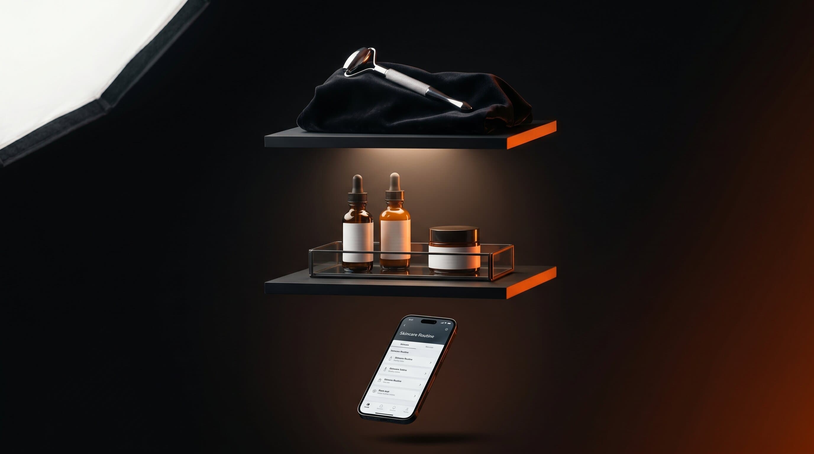 Skin Rocks revenue stack: app, brand, professional line