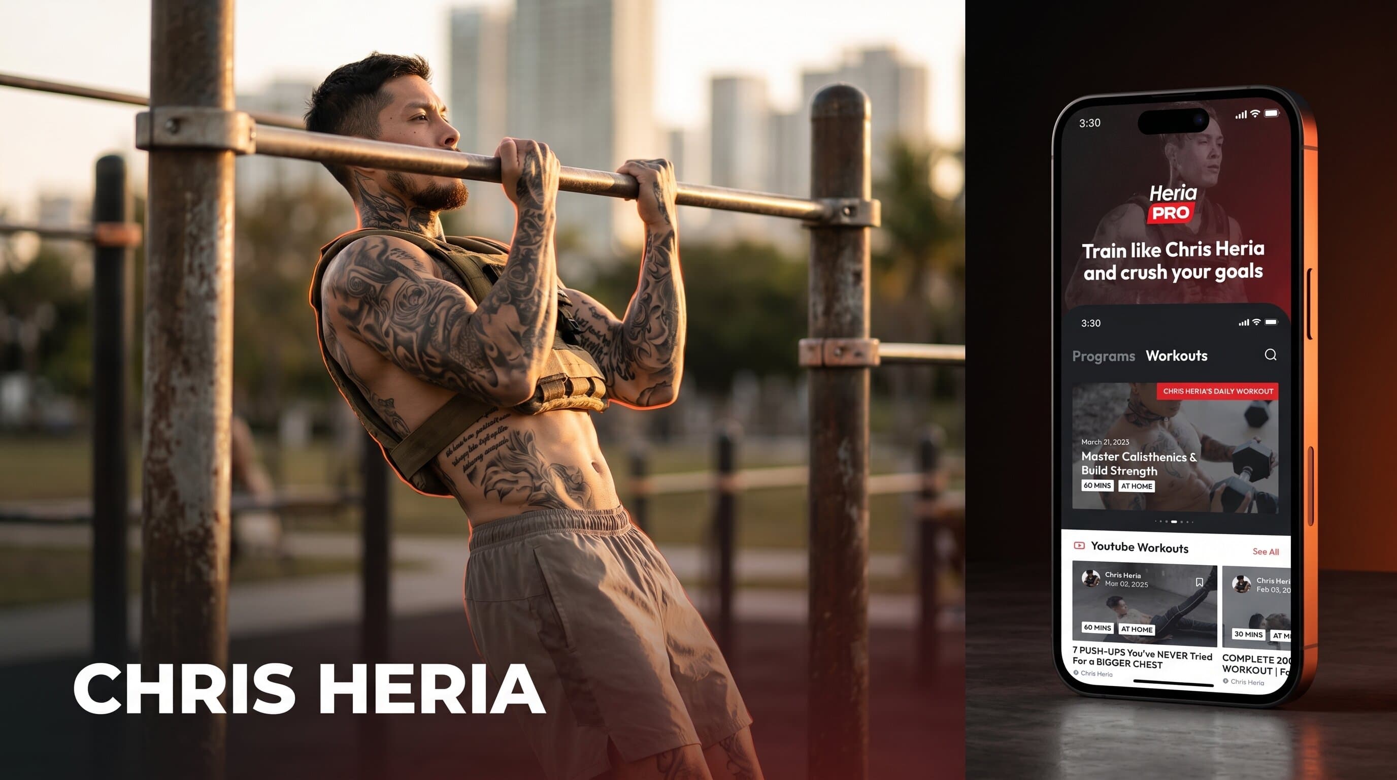 Thumbnail of Chris Heria: 7.8M Fans, One Calisthenics App