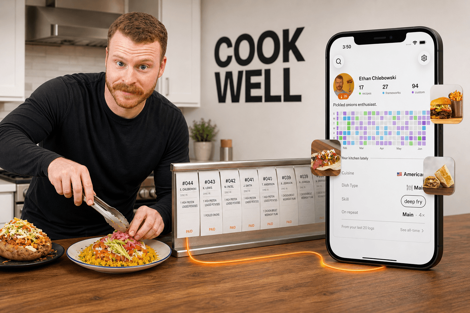 Thumbnail of Ethan Chlebowski Presold $320K of His Cook Well App