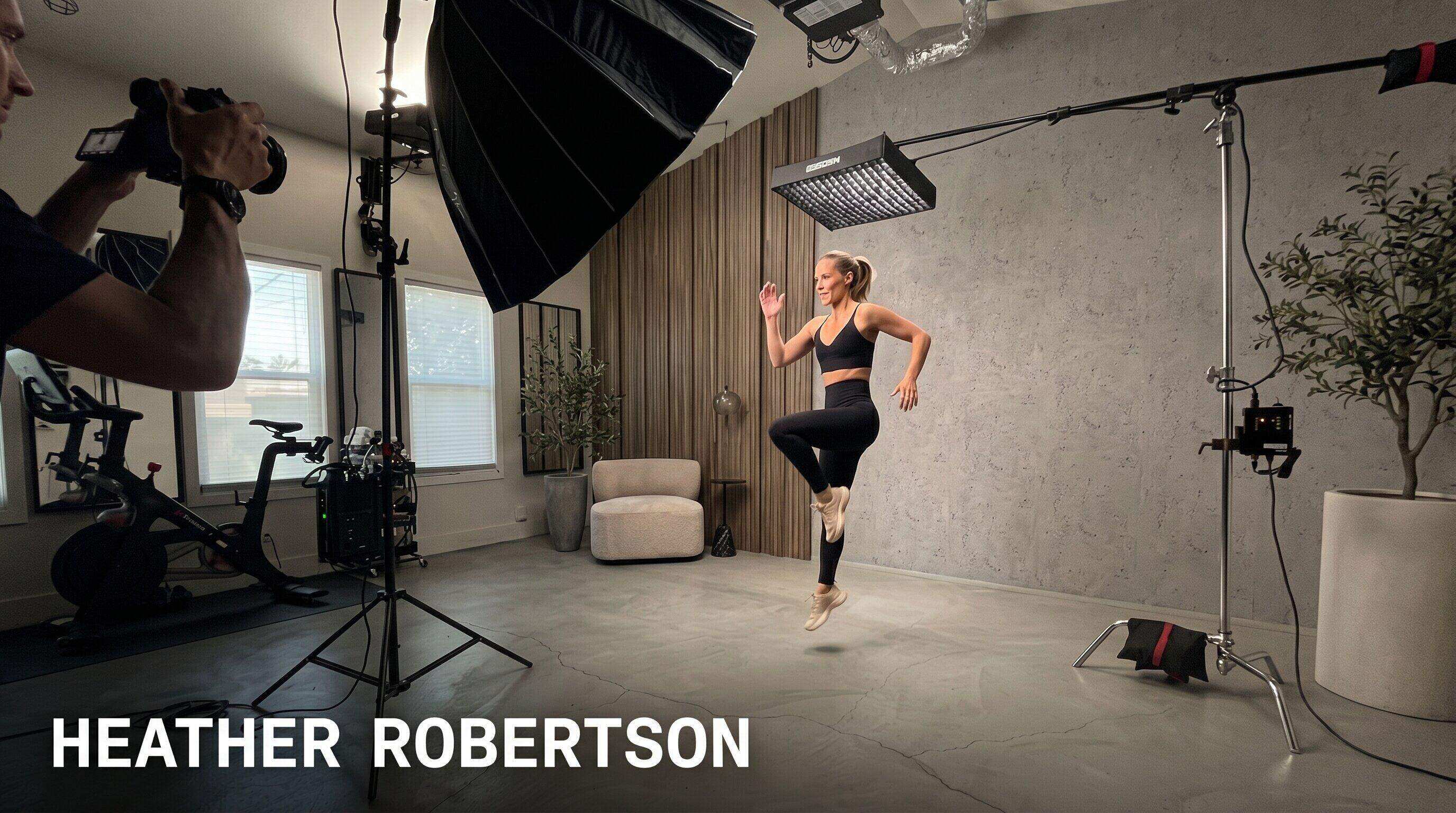 Heather Robertson: Free Workouts to Paid Fitness App