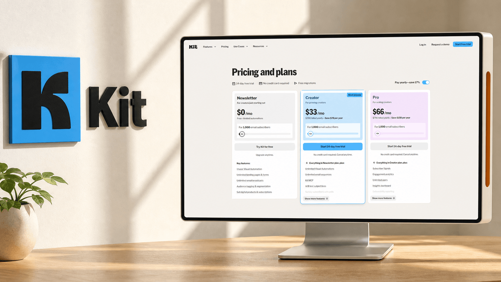Thumbnail of Kit Review 2026: Is the Free Plan Really Free?