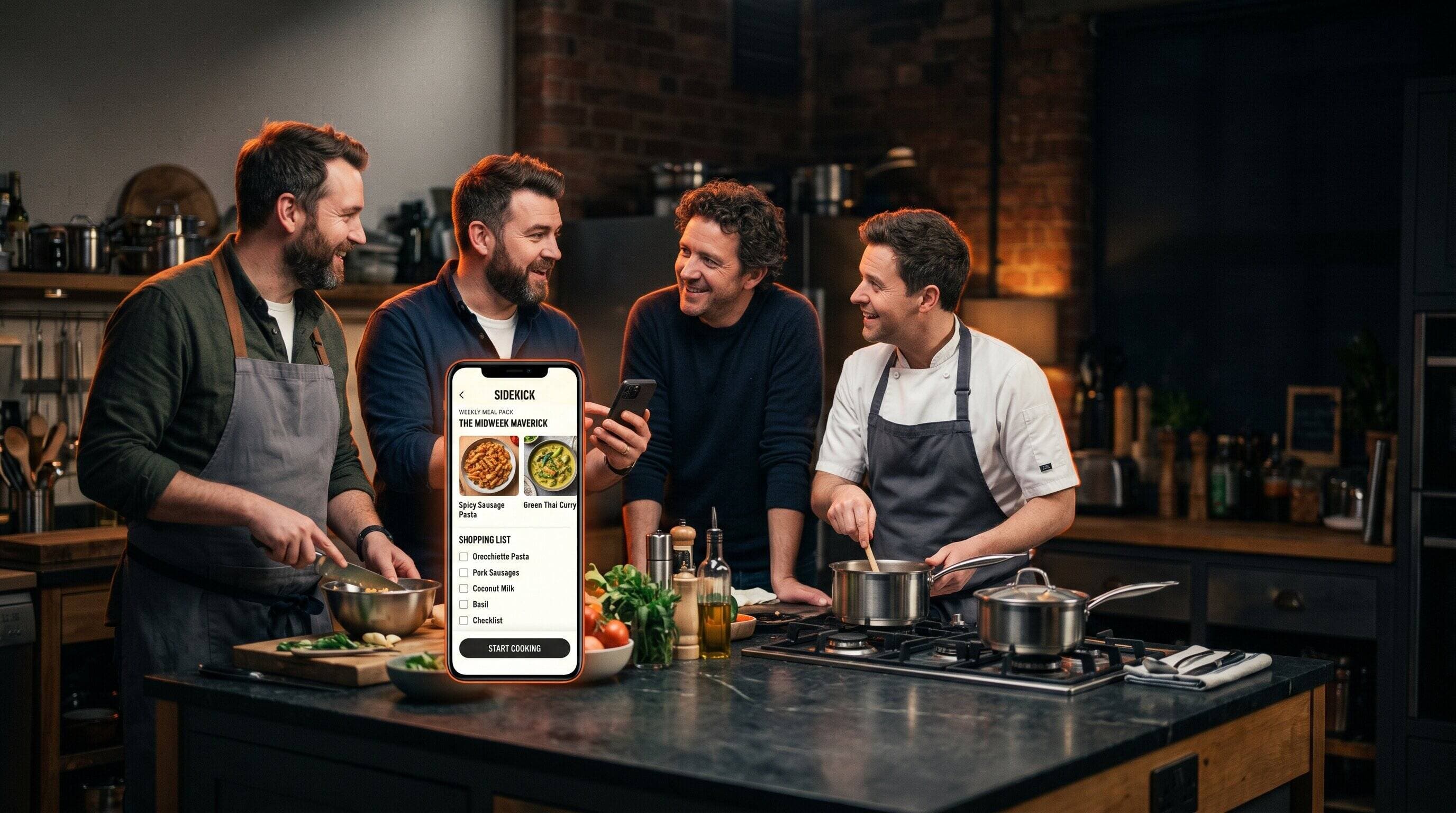 Sorted Food: YouTube Cooks Who Built Sidekick App