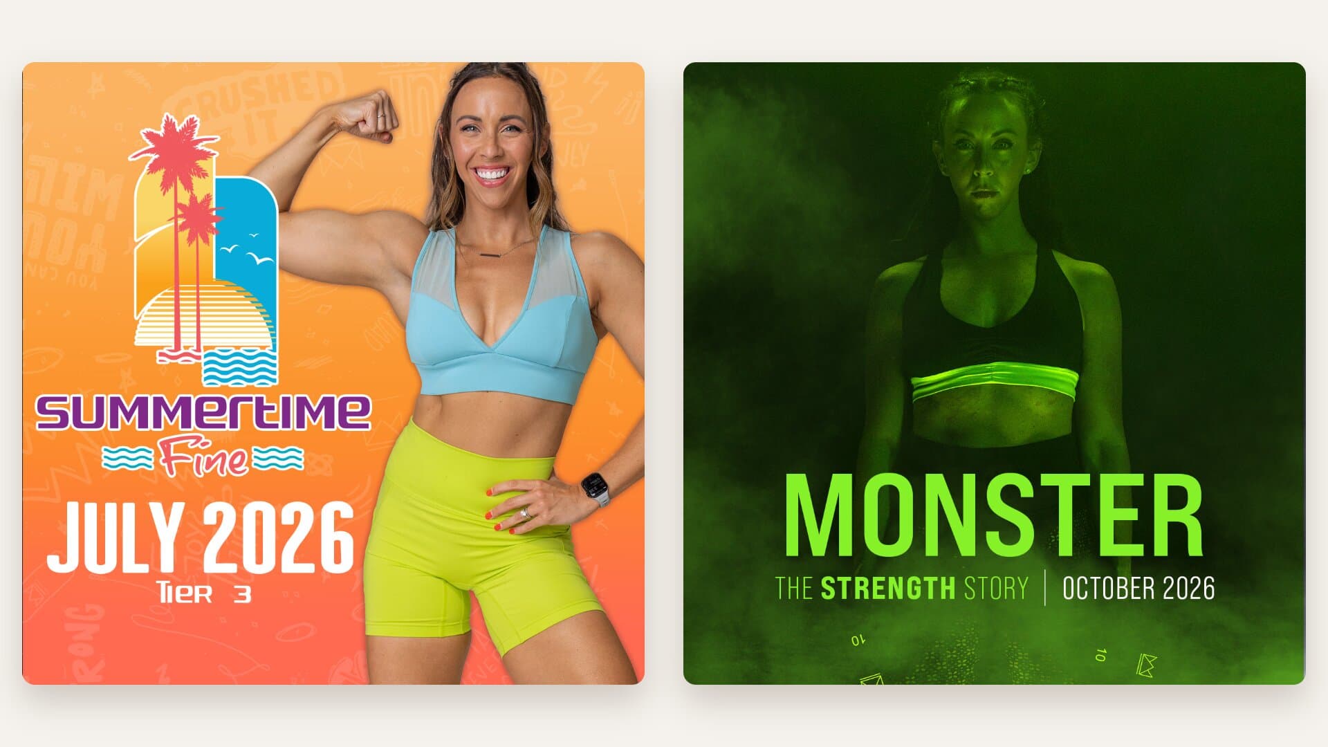 Thumbnail of Sydney Cummings Houdyshell Gives Away 2,400 Workouts. She Sells the Calendar for $8.99