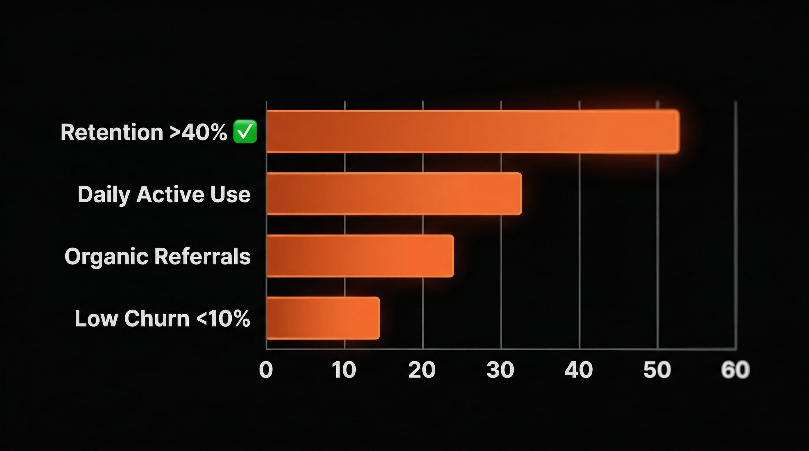 Product-market fit signals for creator apps