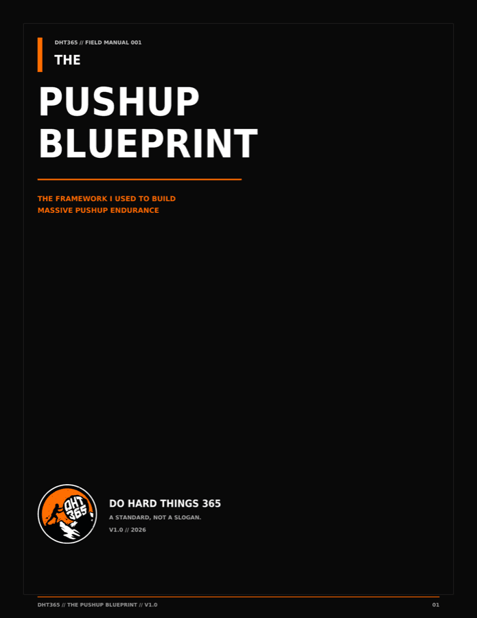 The Pushup Blueprint cover