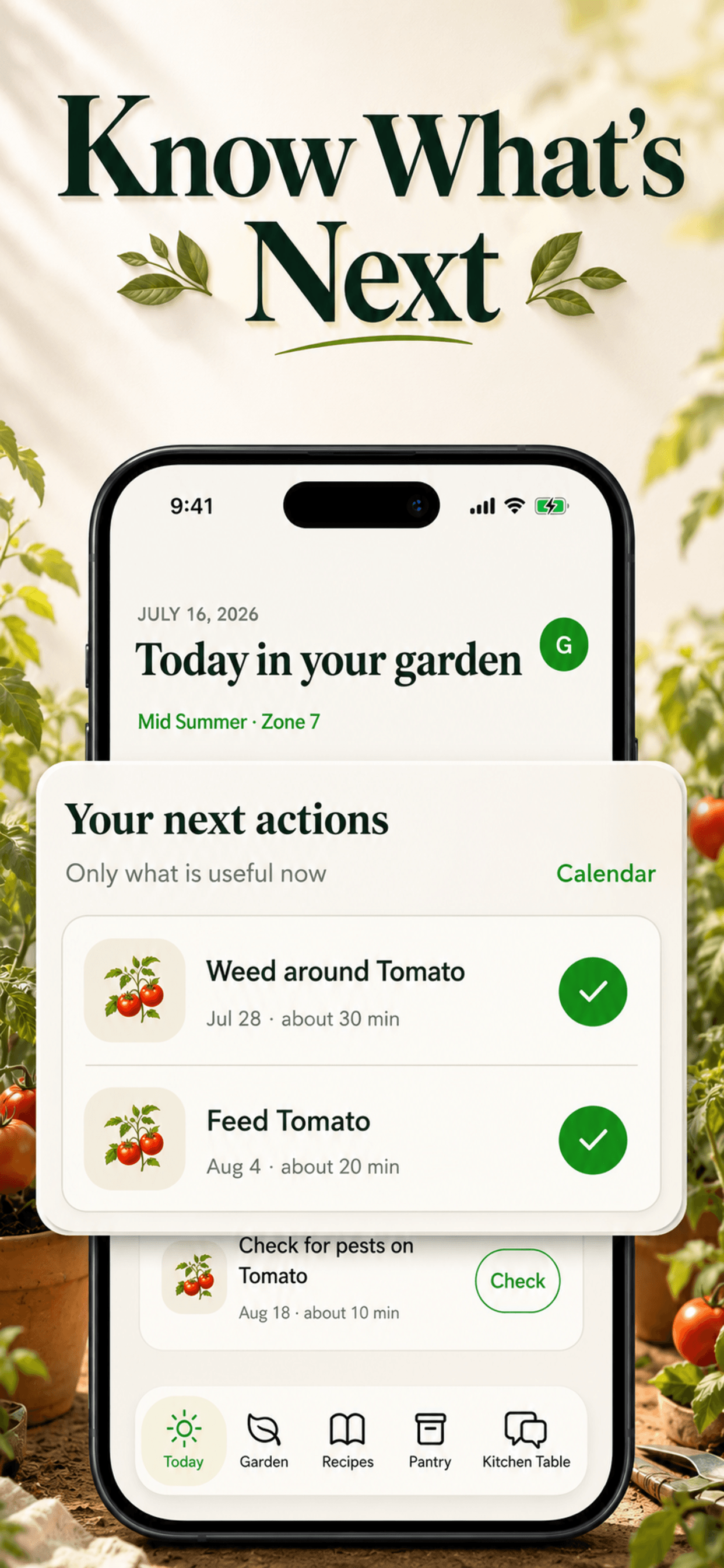 Garden-to-Table Companion screenshot 2