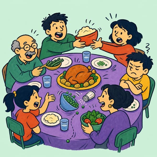 Dinner Table Chaos pack art