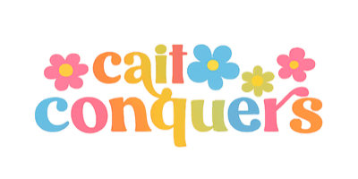 Cait Conquers logo
