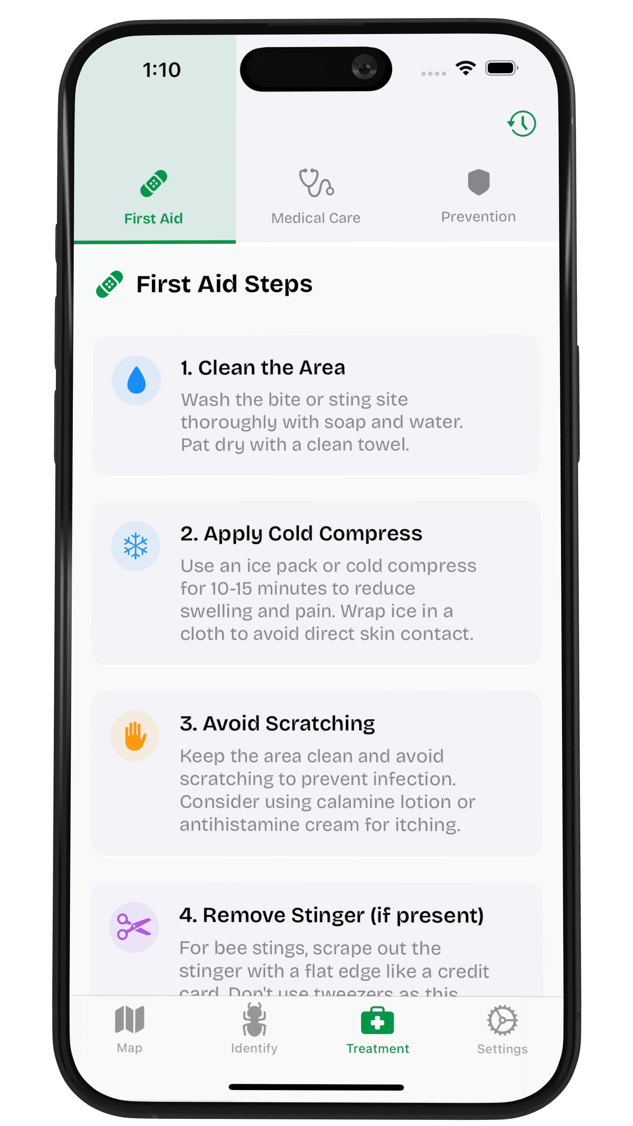 Comprehensive Prevention Resources app screenshot