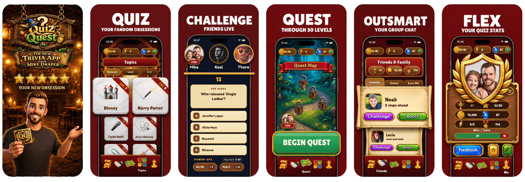 Quiz Quest screenshots