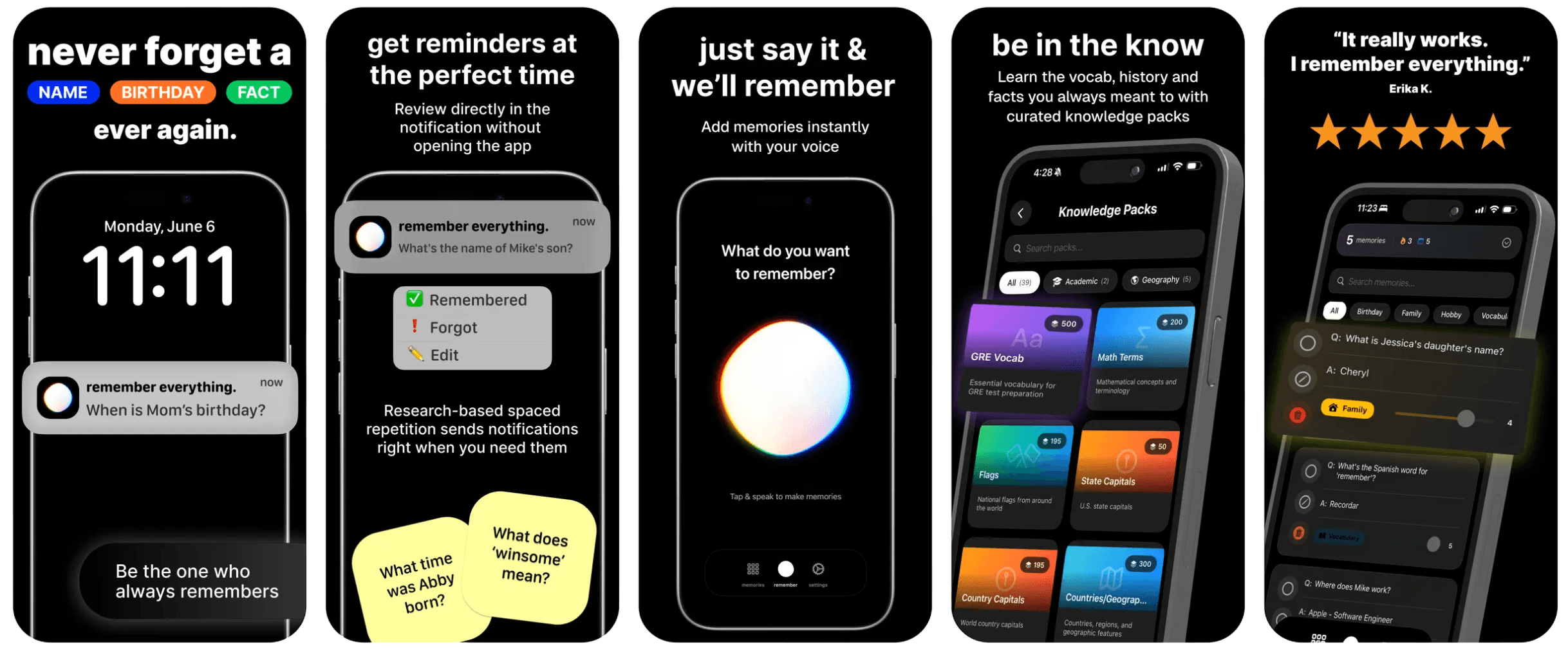 remember everything screenshots